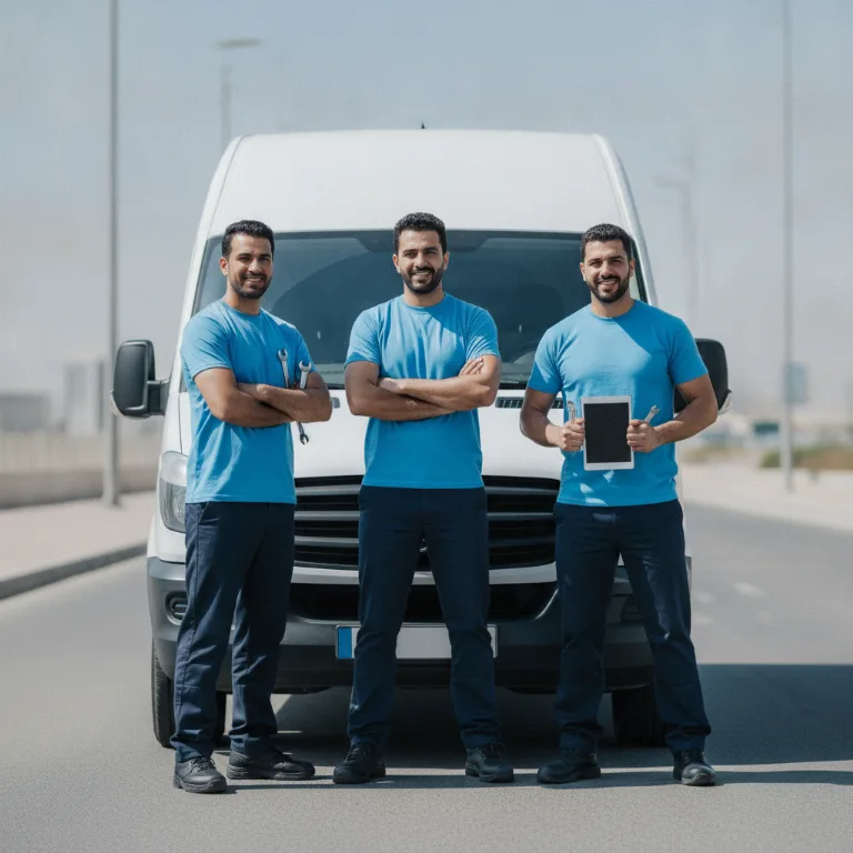 Taxi team in Tarif Kalba